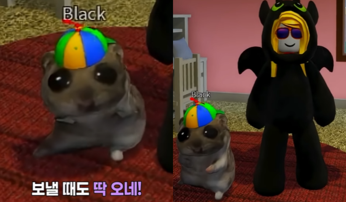 ▲햄토리(왼쪽), 밤으깡. (출처=CJ대한통운 공식 유튜브 채널 캡처)