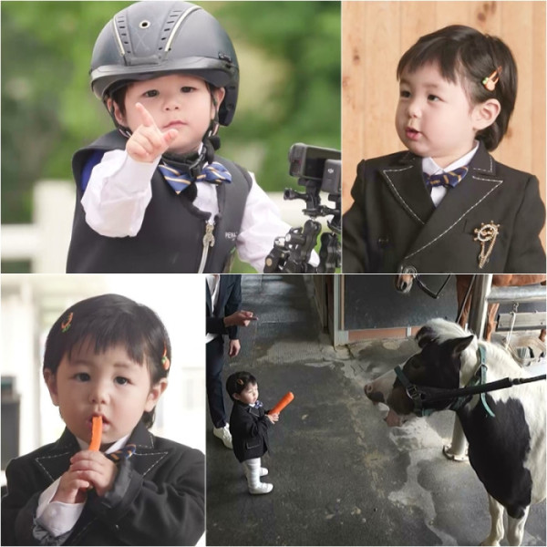 ▲‘슈퍼맨이 돌아왔다’ 하루(사진출처=KBS2)