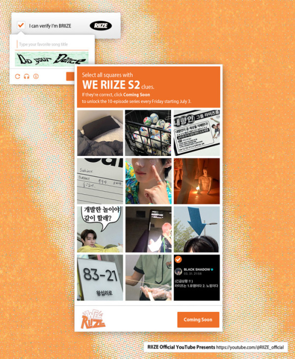 ▲라이즈 자체 콘텐츠 'WE RIIZE' 시즌2 티저(사진출처=SM엔터테인먼트)