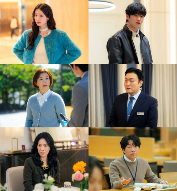 ▲‘오싹한 연애’ 조혜주·김도완·김서라·이준혁·백지원·이창훈(사진출처=tvN)