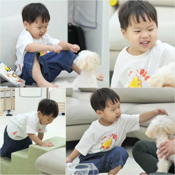 ▲‘슈퍼맨이 돌아왔다’ 정우(사진출처=KBS2)