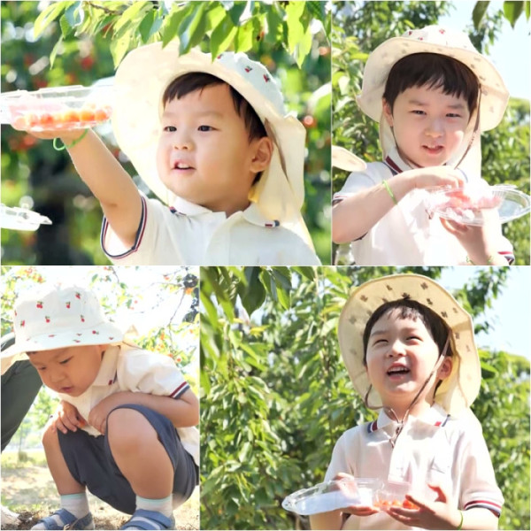 ▲‘슈퍼맨이 돌아왔다’ 은우X정우(사진출처=KBS2)