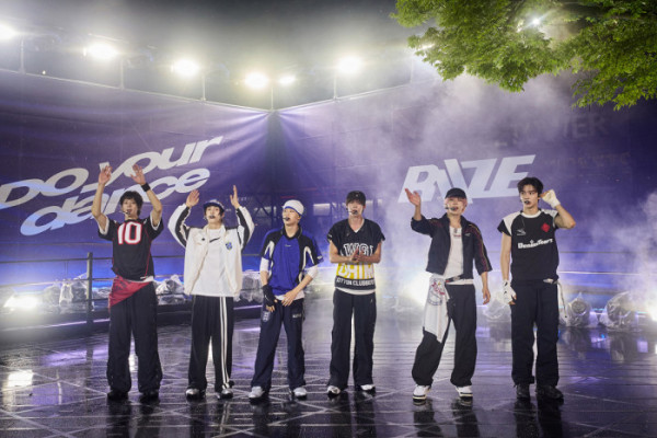 ▲라이즈 남산 N서울타워 'Do your dance' 퍼포먼스 영상 촬영 장 이미지(사진출처=SM엔터테인먼트)