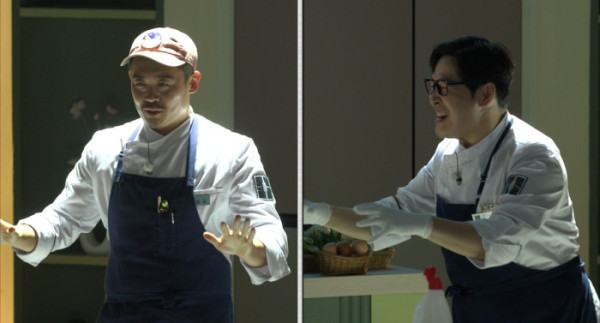 ▲'냉부' 유용욱 대 김풍(사진출처=JTBC)