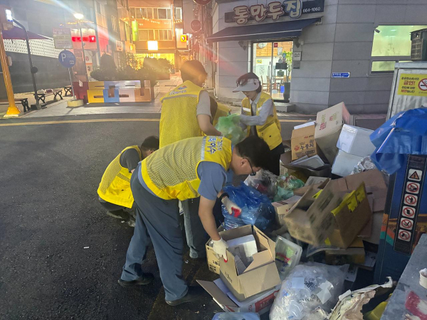 ▲전남광주특별시 여수시 집중 단속은 섬박람회 행사장과 주요 관광지, 상습 무단투기 지역을 중심으로 11월 4일까지 실시된다. (사진제공=여수시)
