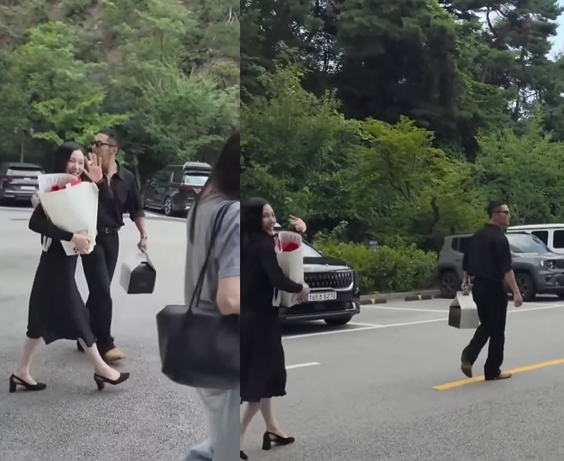 ▲변요한 티파니 부부. (출처=SNS, 온라인 커뮤니티)