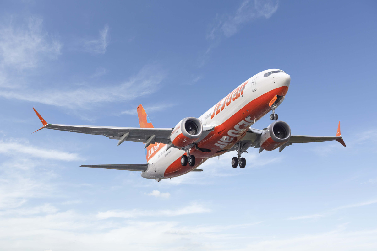 ▲제주항공 B737-8 항공기 (사진=제주항공)