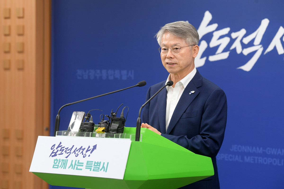 ▲민형배 전남광주통합특별시장. (사진제공=전남광주특별시)