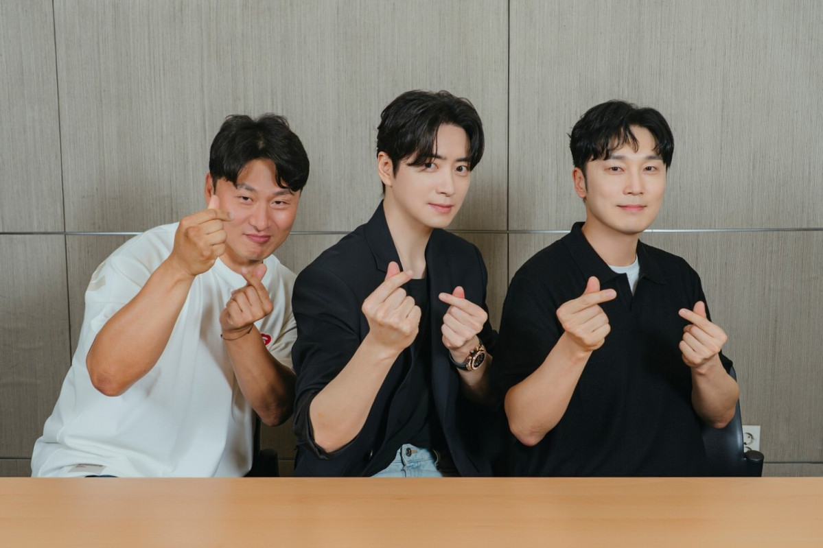 ▲배우 오대환(왼쪽), 이준혁(가운데), 서현우. (사진제공=티빙)