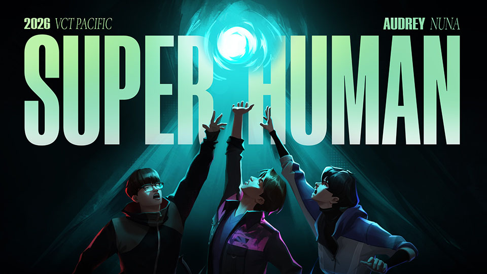 ▲오드리 누나와의 협업으로 만들어진 VCT 퍼시픽 스테이지 2의 주제곡 '슈퍼휴먼(superHuman)'. (사진제공=라이엇게임즈)