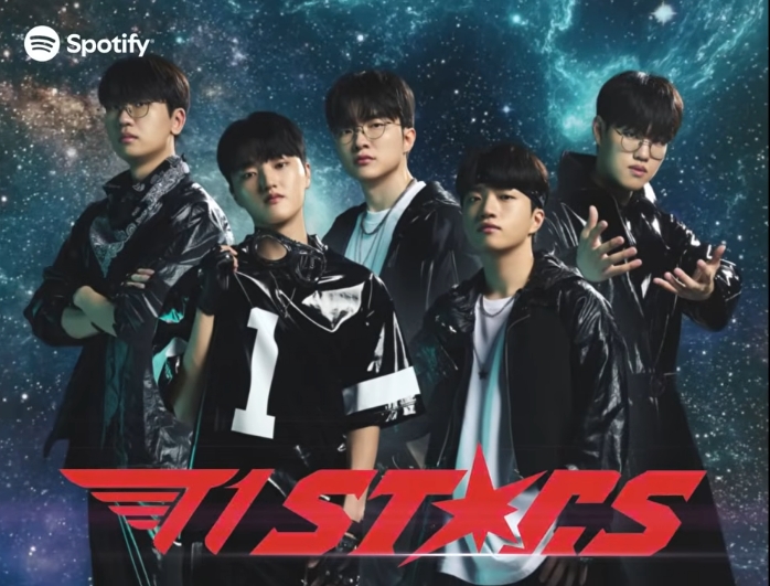▲'T1 STARS 데뷔 프로젝트' 영상 갈무리. (출처=유튜브 채널 '스포티파이 코리아' 캡처)
