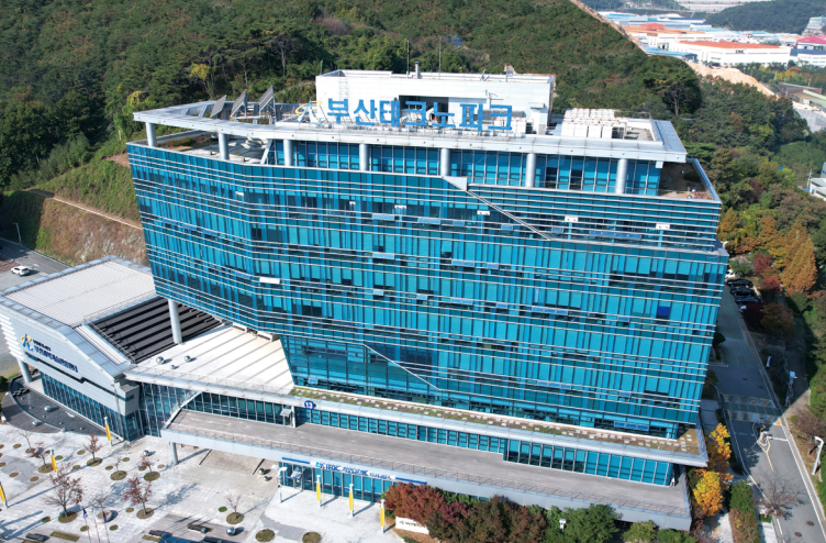 ▲부산테크노파크 전경 (사진제공=부산테크노파크)