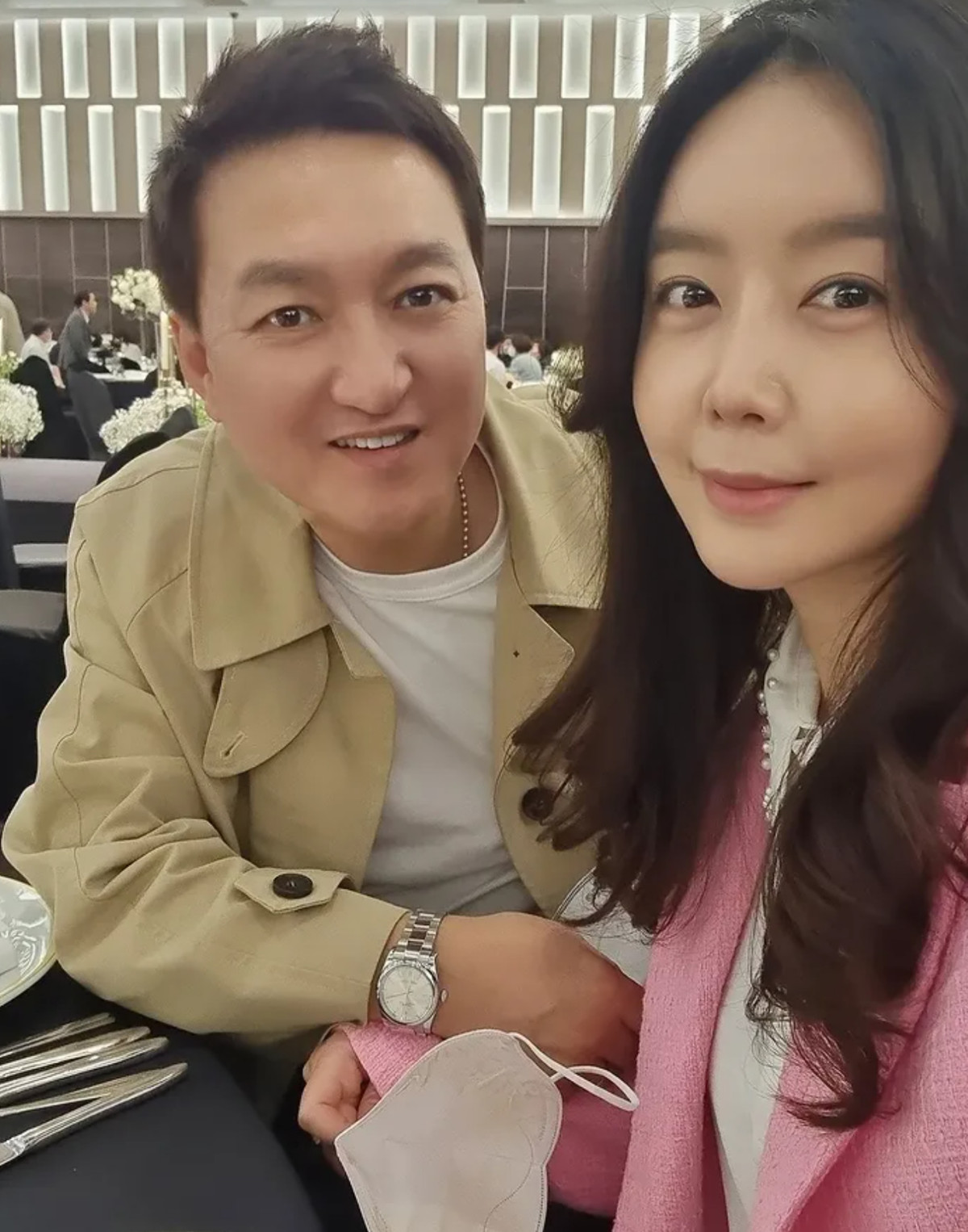 ▲故 박동빈(왼), 이상이 부부. (출처=이상이SNS)