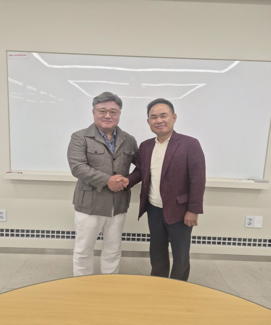 ▲김지곤 KEISA 회장(왼쪽), 김근호 강남구상공회 회장(오른쪽) (사진=사단법인 한국전력산업중소사업자협회(KEISA))