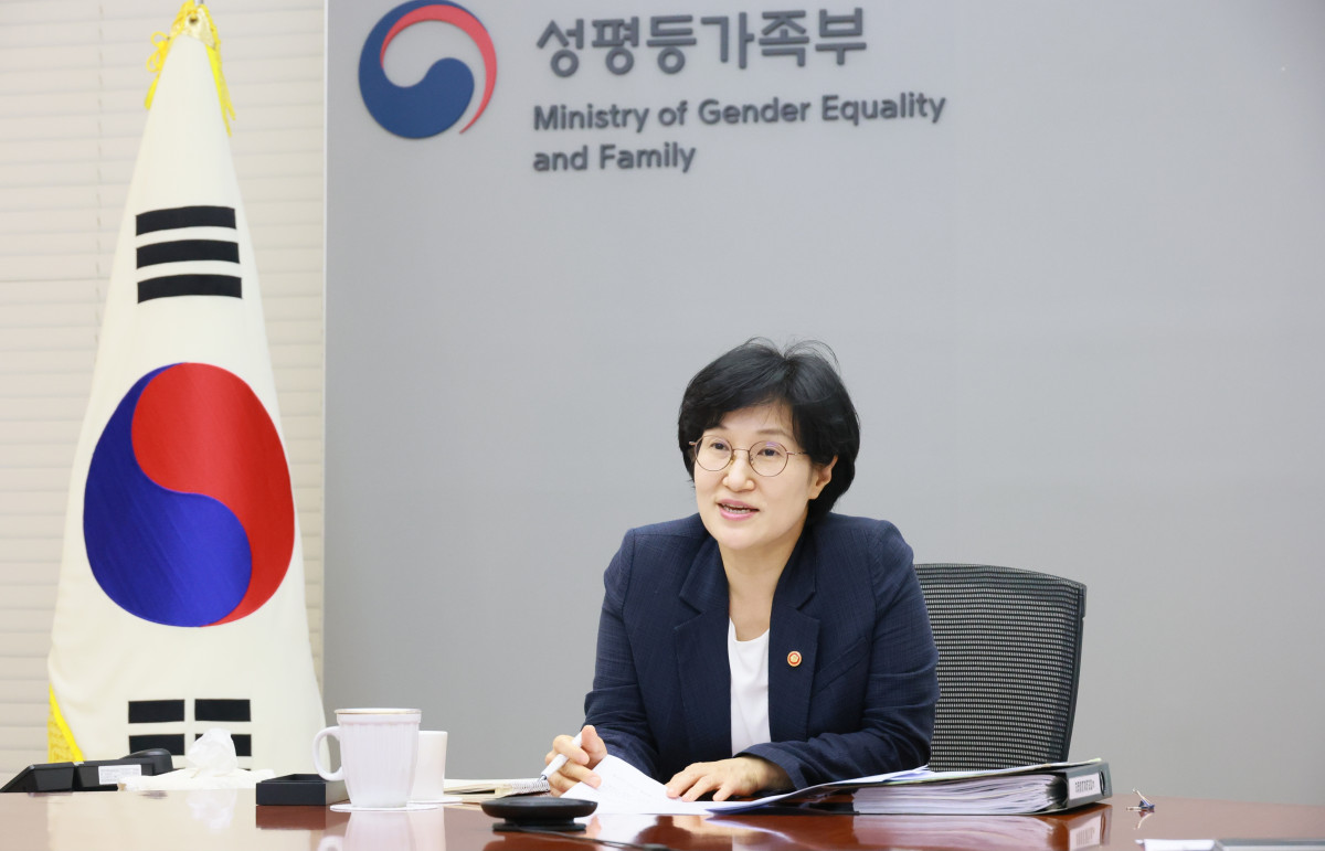 ▲원민경 성평등가족부 장관. (사진=성평등가족부)
