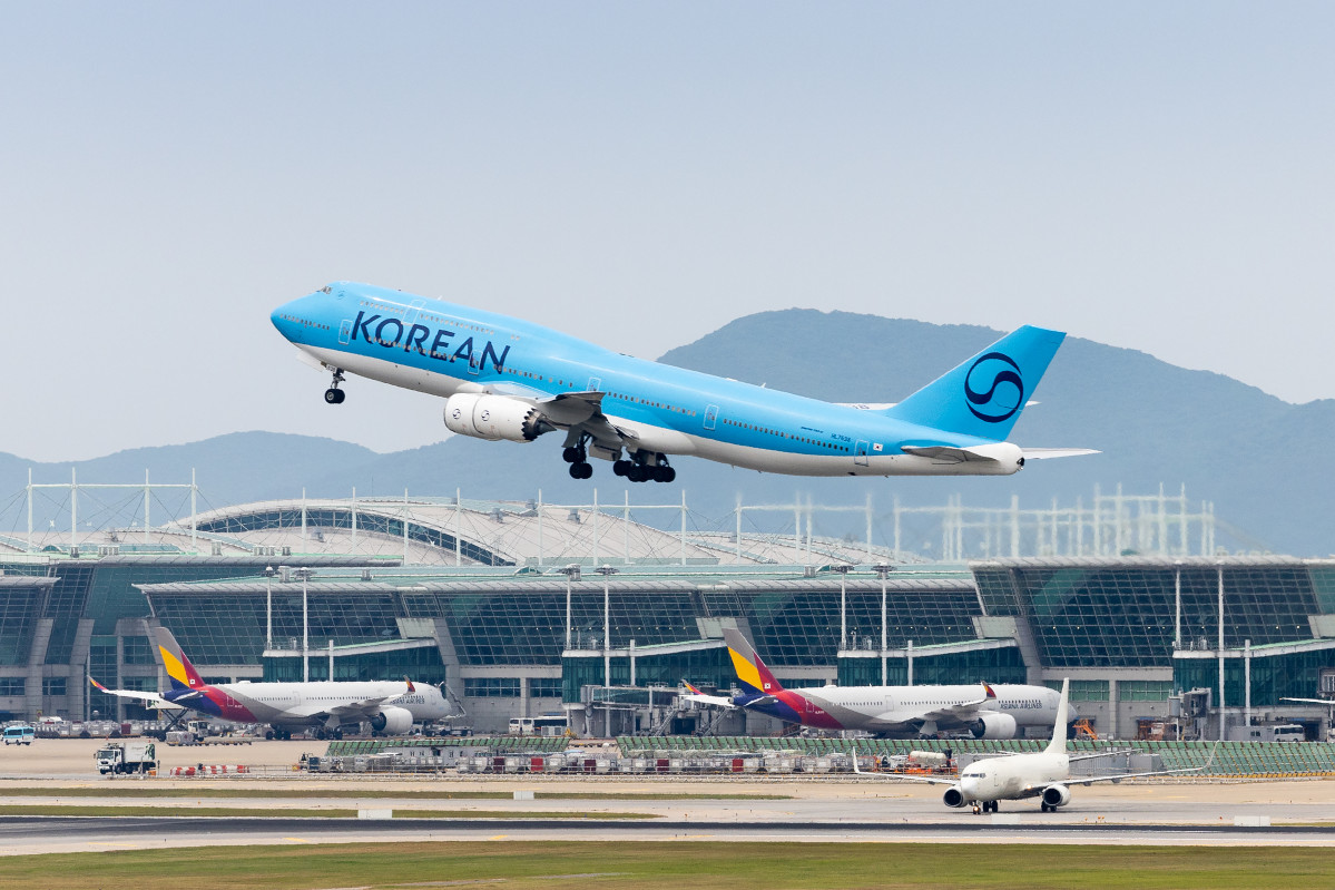 ▲대한항공 B747-8i 항공기 (사진=대한항공)