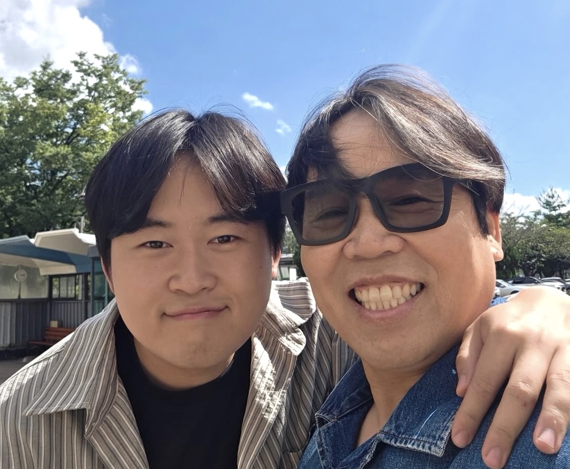 ▲배우 정은표(오른쪽)와 아들 정지웅. (출처=정은표 인스타그램 캡처)