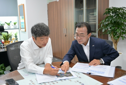 ▲추경과 관련 서영학 여수시장이 2027년도 국비 등 지원을 요청하고 있다 (여수시)