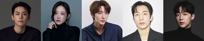 ▲왼쪽부터 배우 김도훈, 전종서, 이준기, 이상이, 배인혁. (사진제공=김도훈(피크제이 엔터테인먼트), 전종서(앤드마크), 이준기(나무엑터스), 이상이(초록뱀엔터테인먼트), 배인혁(YY엔터테인먼트))