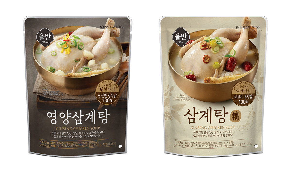 ▲신세계푸드 올반 삼계탕 (사진제공=신세계푸드)