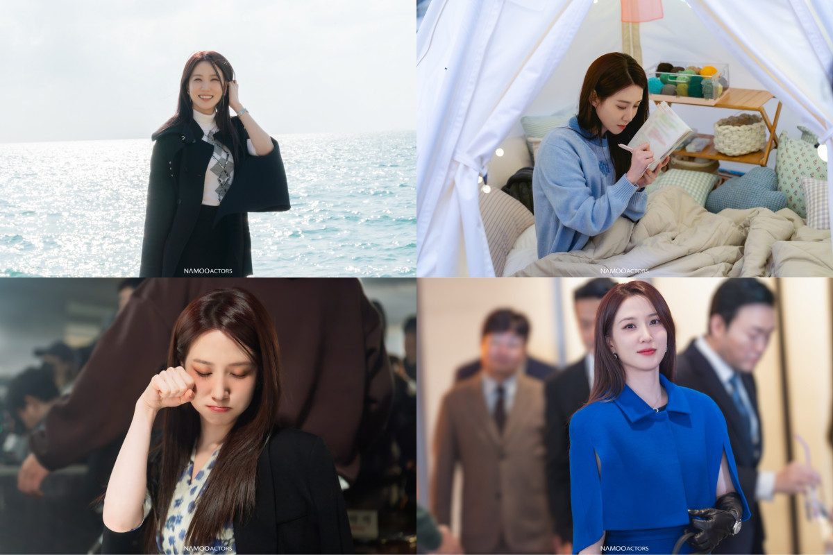 ▲tvN 드라마 '오싹한 연애' 박은빈 비하인드 스틸. (사진제공=나무엑터스)