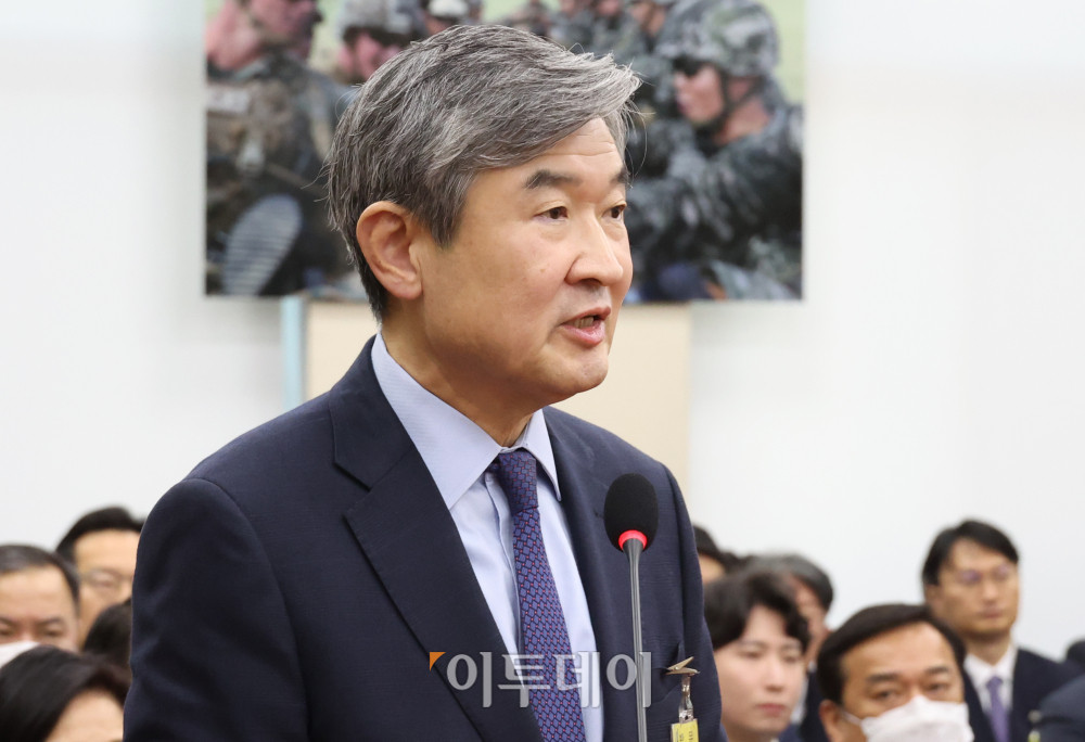 ▲조태용 국가정보원장이 지난해 1월 15일 서울 여의도 국회에서 열린 윤석열 정부의 비상계엄 선포를 통한 내란 혐의 진상규명 국정조사 특별위원회 전체회의에서 의원 질의에 답하고 있다. 고이란 기자 photoeran@ (이투데이DB)