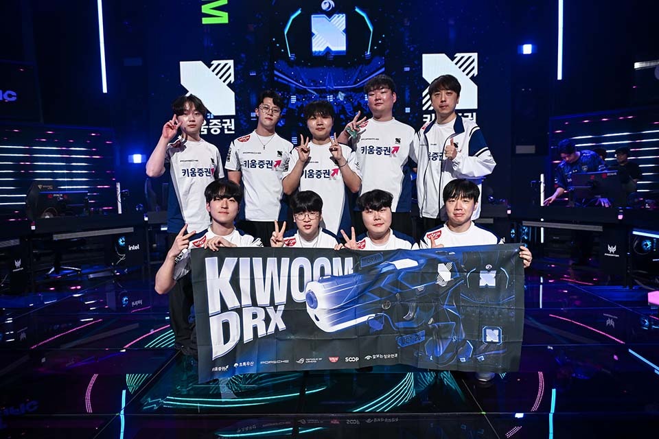 ▲플레이-인 스테이지 3라운드에 나서는 키움 DRX. (사진제공=라이엇게임즈)