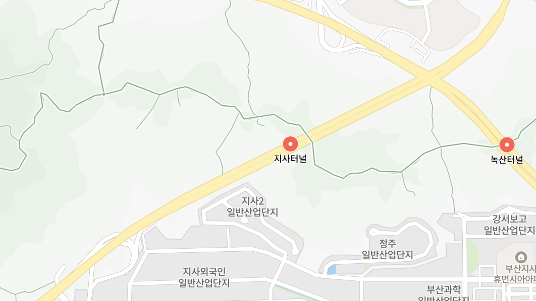 ▲[속보] 국도 58호선 지사터널서 차량 추돌사고 발생 (출처=네이버 지도 캡처)