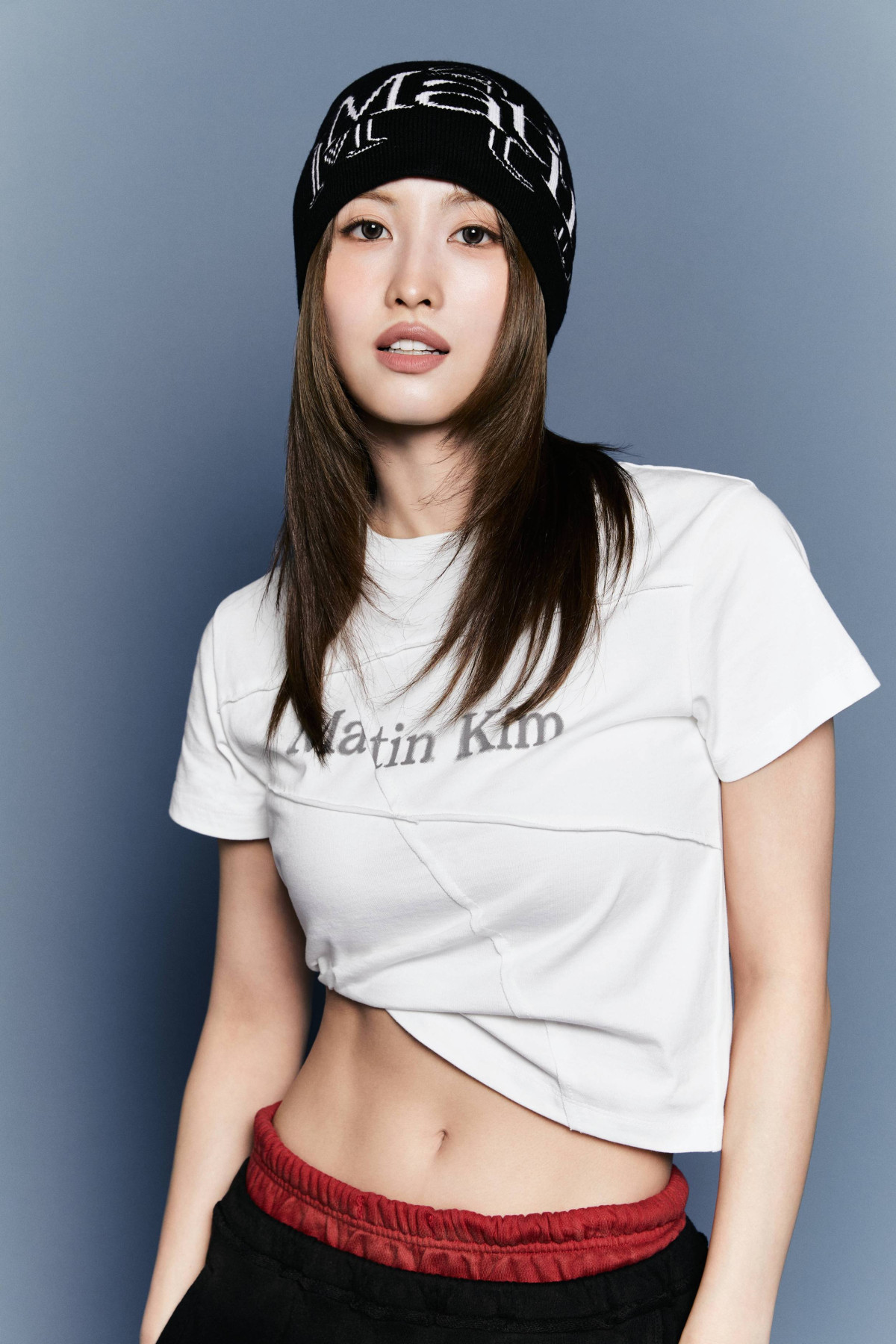 ▲마뗑킴이 트와이스 멤버 모모를 가을 시즌 브랜드 앰배서더로 선정하고 함께한 캠페인을 공개했다. (사진제공=마뗑킴)