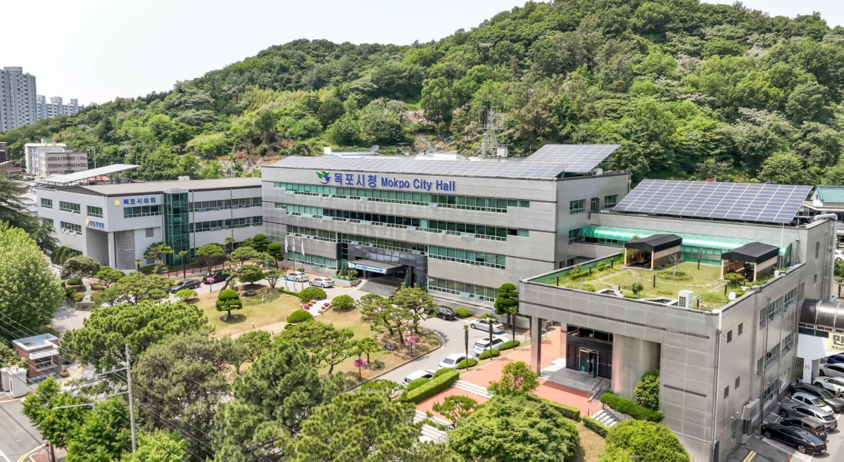 ▲목포시청 전경. (사진제공=목포시)