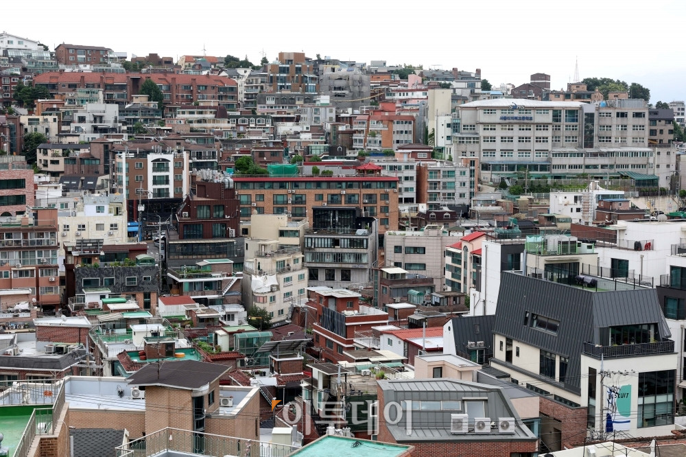 ▲서울 용산구의 한 주택가. (이투데이DB)
