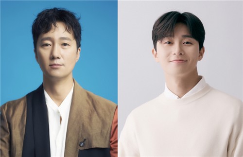 ▲배우 박해일(왼쪽), 박서준. (사진제공=미고웍스ㆍ기린영화사)