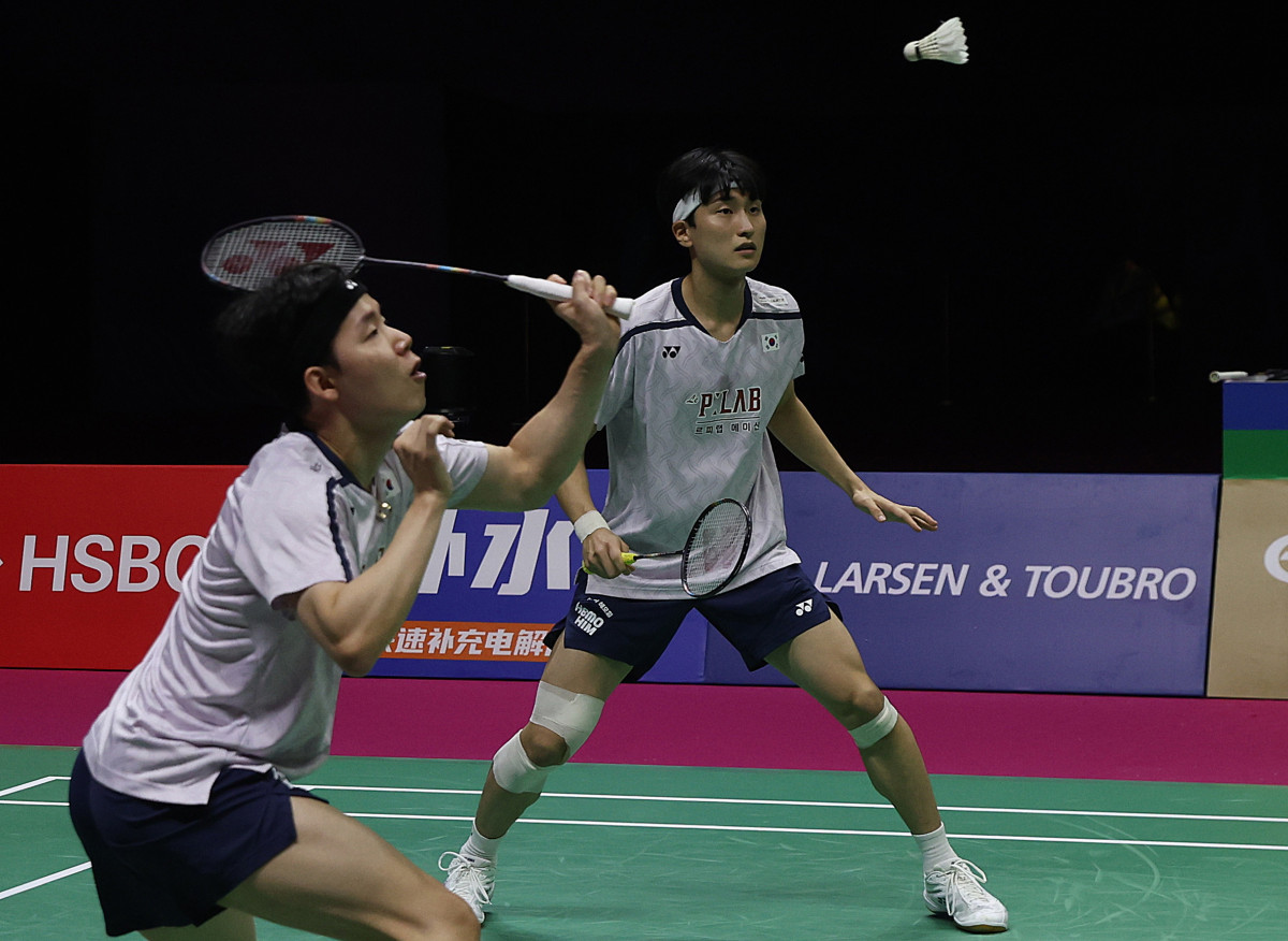 ▲배드민턴 세계랭킹 1위 김원호와 서승재. (EPA/연합뉴스)