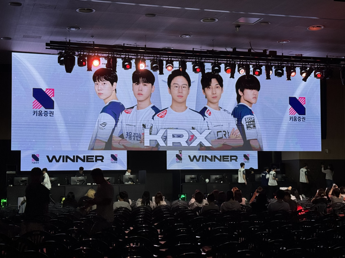 ▲24일 2026 LCK CL DNS vs KRX 3세트 승리한 키움 DRX. (노희주 기자 noit@)