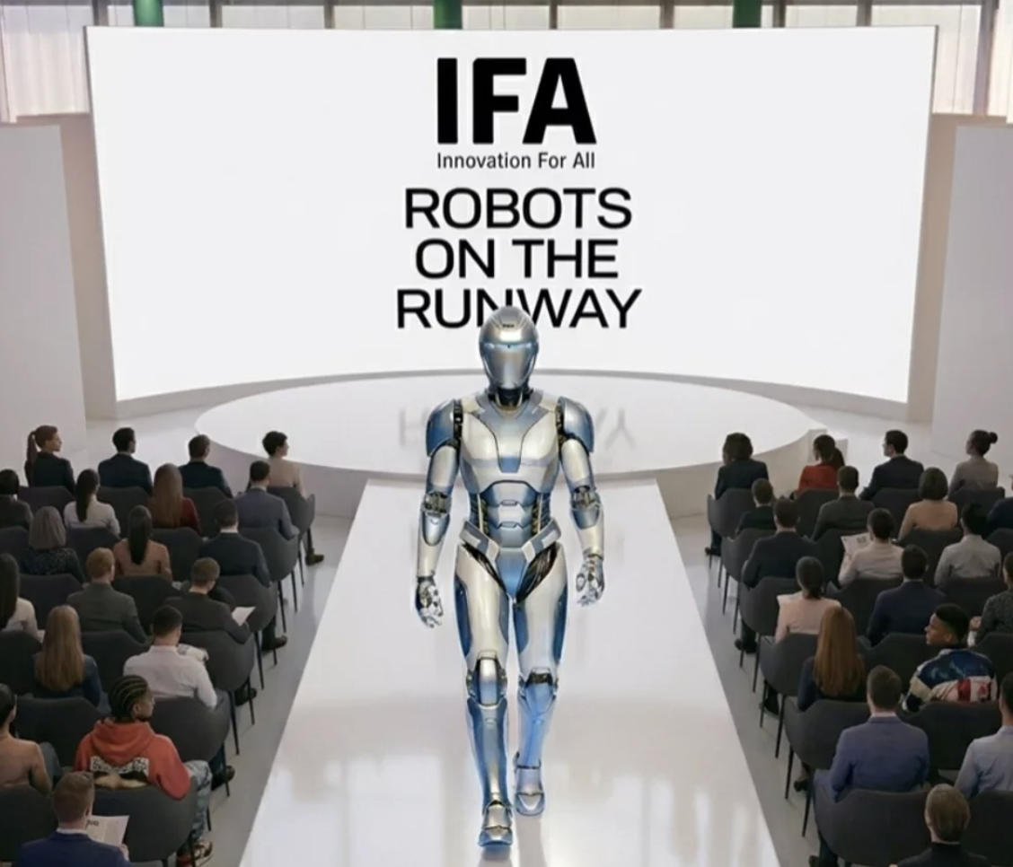 ▲올해 9월 열리는 ‘IFA 2026’에 휴머노이드가 대거 전시될 예정이다. ‘로봇 온 더 런웨이’ 세션을 통해 휴머노이드가 무대 위를 걷는 모습도 연출될 전망이다. (사진=IFA 홈페이지 캡처)