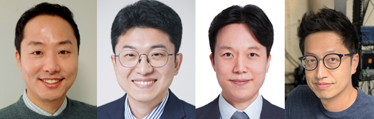 ▲(왼쪽부터) 권정태 KAIST 뇌인지과학과 교수, 정수명 성균관대 생명과학과 교수, 조현수 서울대 의학과 교수, 최승원 미국 텍사스 사우스웨스턴대 정신의학과 교수. (사진제공=아모레퍼시픽)
