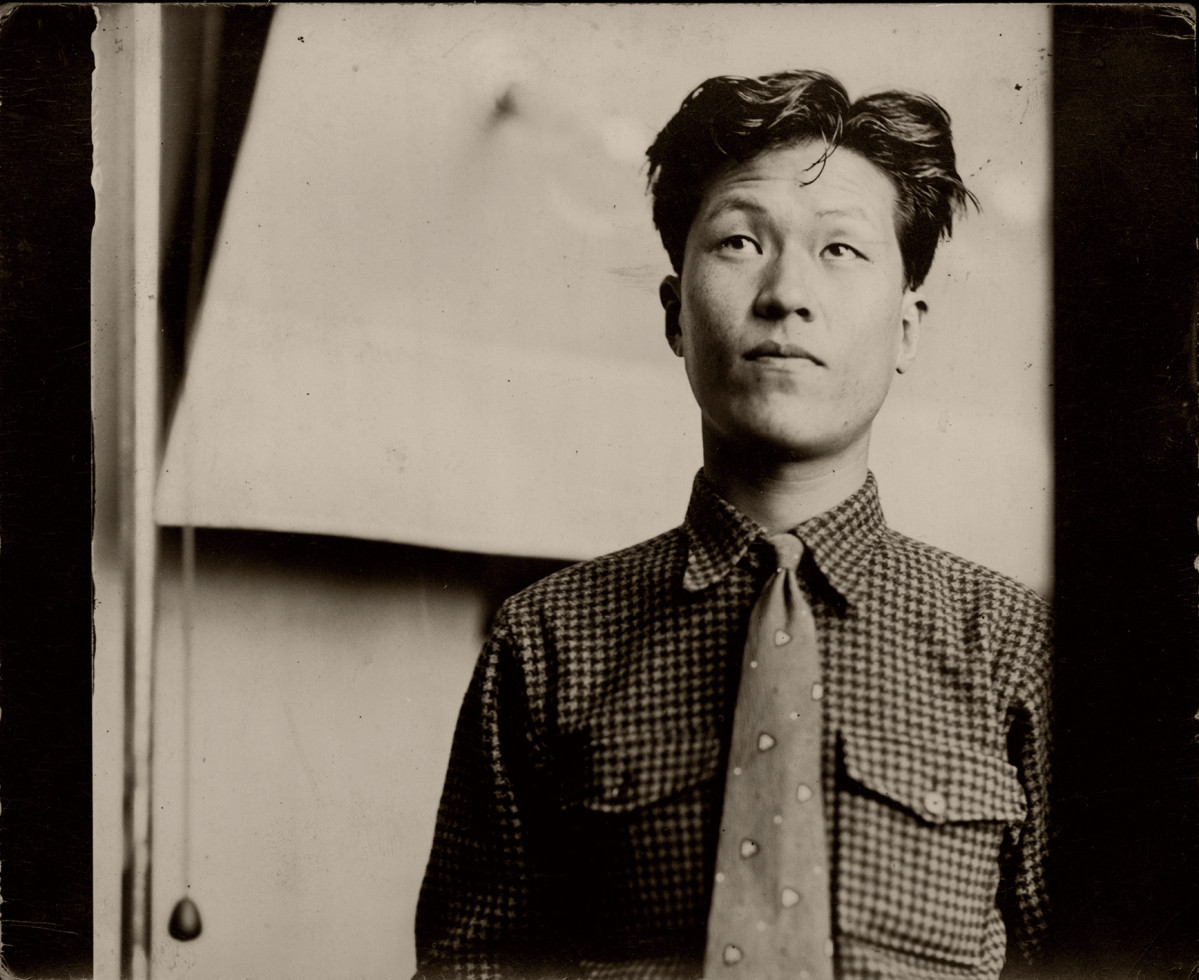 ▲일본 유학 시기 유영국, 1930년대 말~1940년대 초(ⓒ유영국미술문화재단)