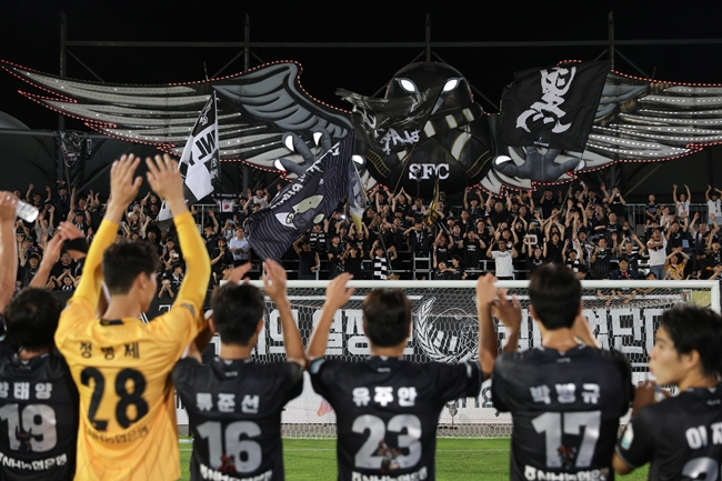 ▲성남FC 선수들. (사진제공=한국프로축구연맹)