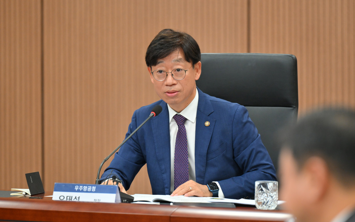 ▲오태석 우주청 청장 (사진제공=우주청)