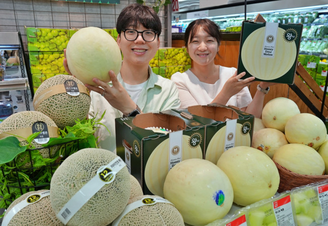 ▲롯데마트 '허니듀 킹메론' 홍보 이미지. (사진제공=롯데마트)