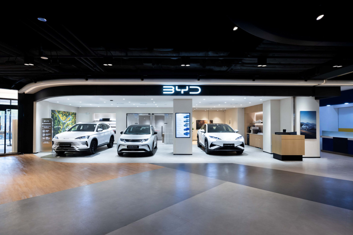 ▲BYD코리아의 승용 부문 36번째 전시장 ‘BYD Auto 스타필드마켓 월계’ (사진=BYD코리아)