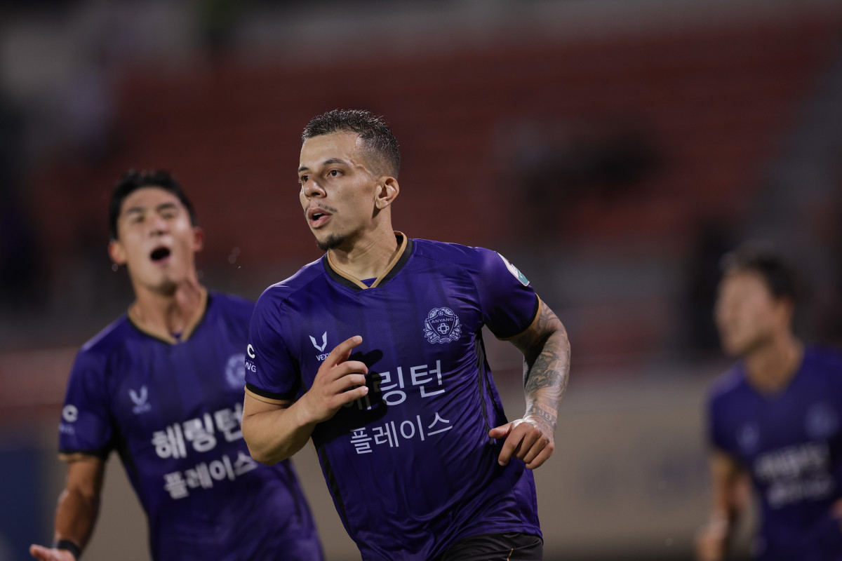 ▲하나은행 K리그1 2026 25라운드 MVP 마테우스. (사진제공=한국프로축구연맹)