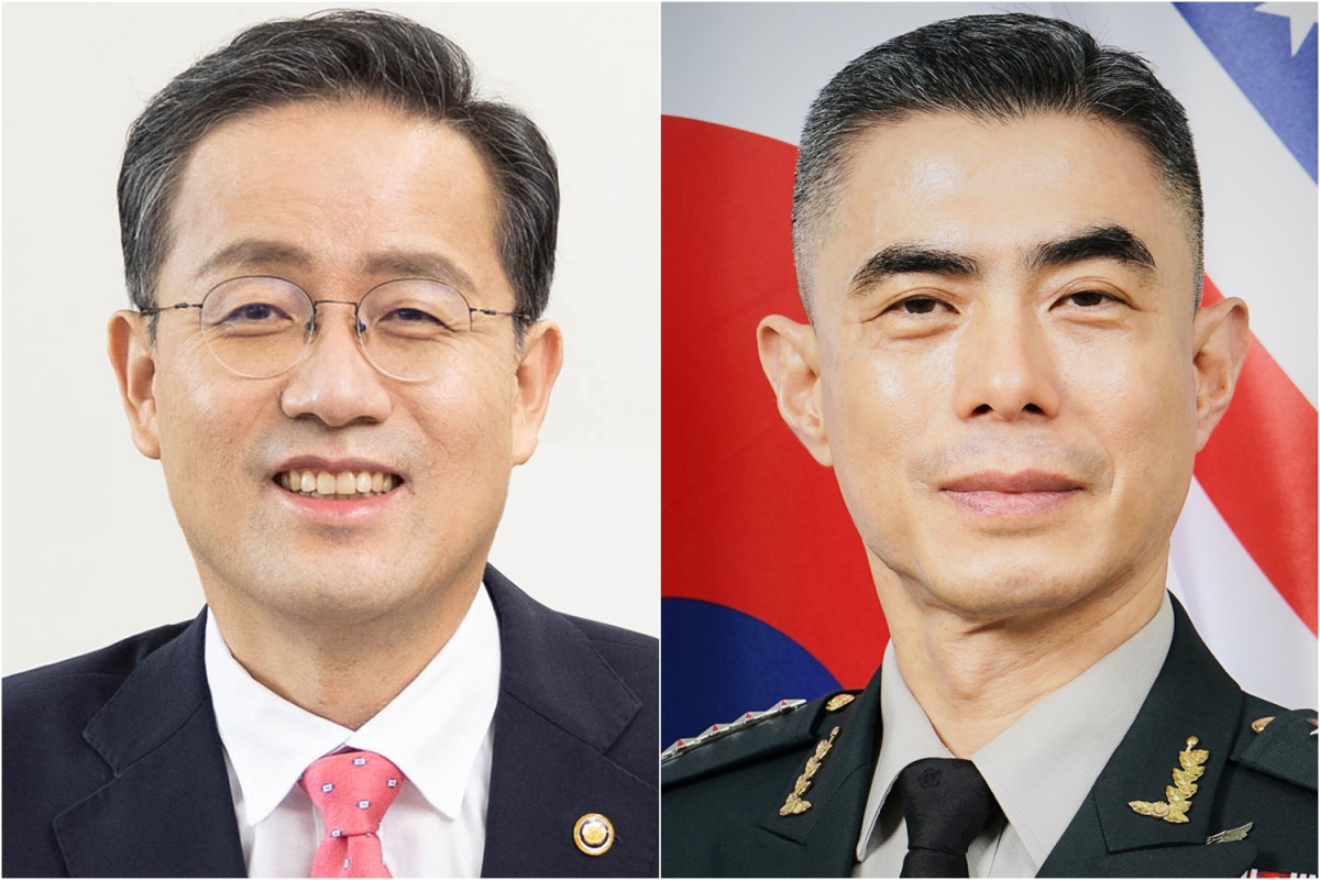 ▲이형일 부총리 겸 재정경제부 장관 후보자(왼쪽)와 강신철 국방부 장관 후보자 (연합뉴스)