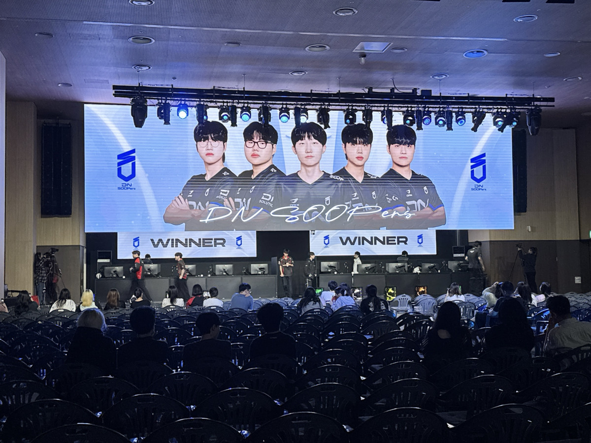 ▲31일 2026 LCK CL NS vs DNS 2세트 승리한 DNS. (노희주 기자 noit@)