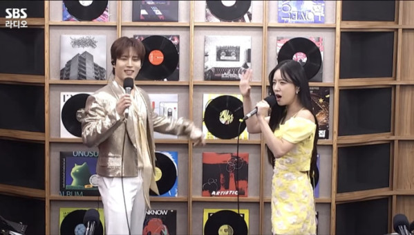 ▲‘인생은 오디션’ 김중연·송민경(사진출처=SBS 러브FM)