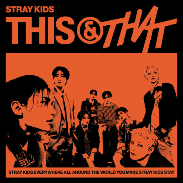 ▲스트레이 키즈 'THIS & THAT' 온라인 커버(사진출처=JYP엔터테인먼트)