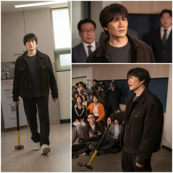 ▲'아파트' 10화 지성(사진출처=JTBC)