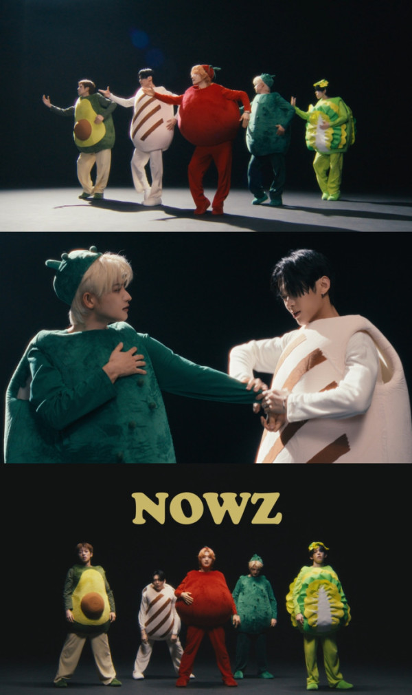 ▲나우즈(NOWZ) 코스튬 퍼포먼스 영상 공개(사진출처=큐브엔터테인먼트)