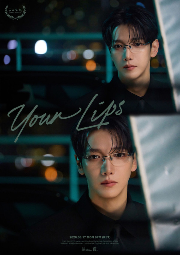 ▲준케이 'Your Lips' 콘셉트 포토(사진출처=JYP엔터테인먼트)