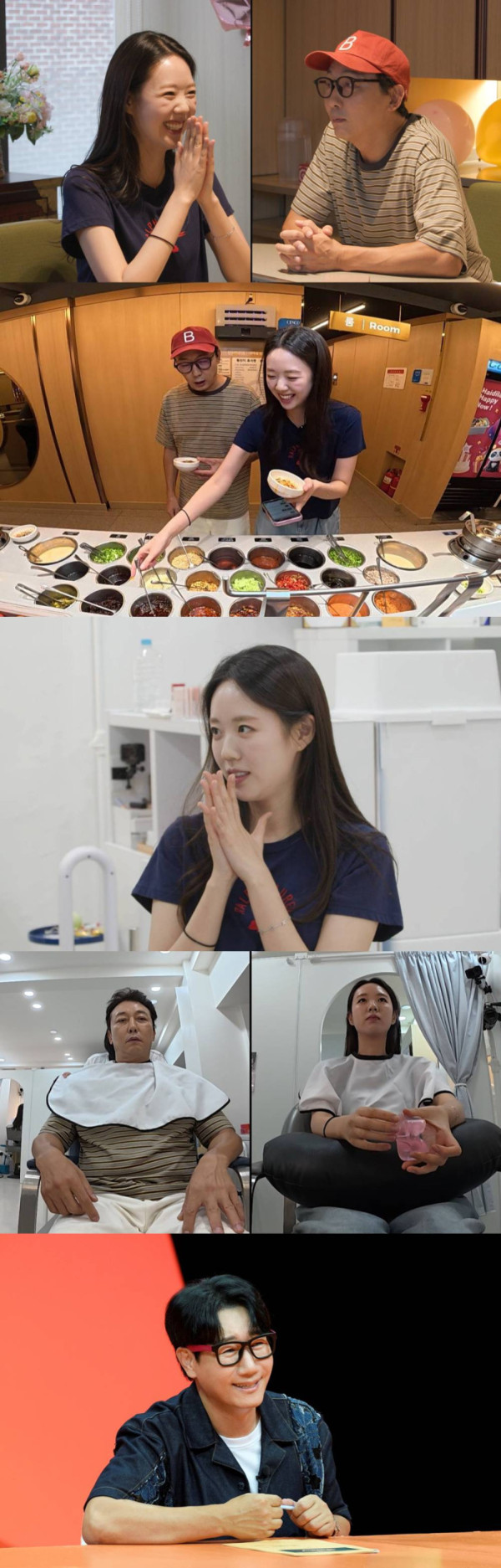 ▲'미운우리새끼' 지예은x탁재훈(사진출처=SBS)